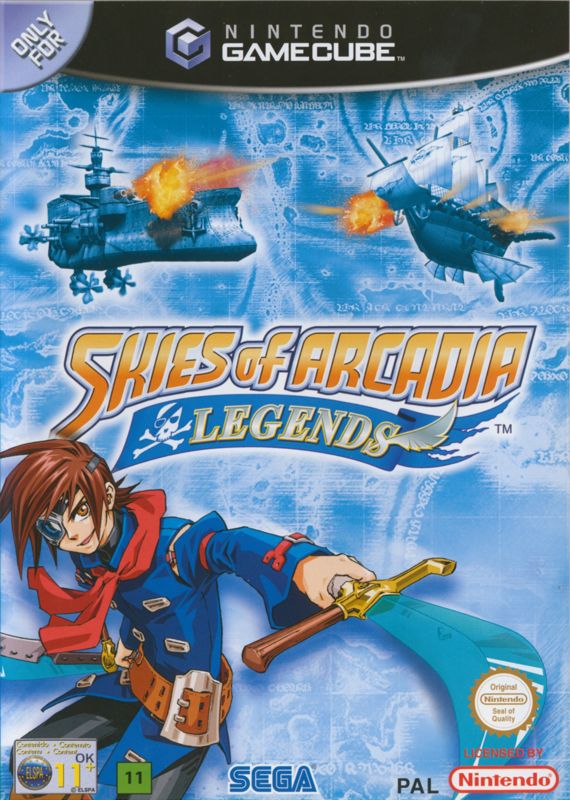 Image result for skies of arcadia gamecube box