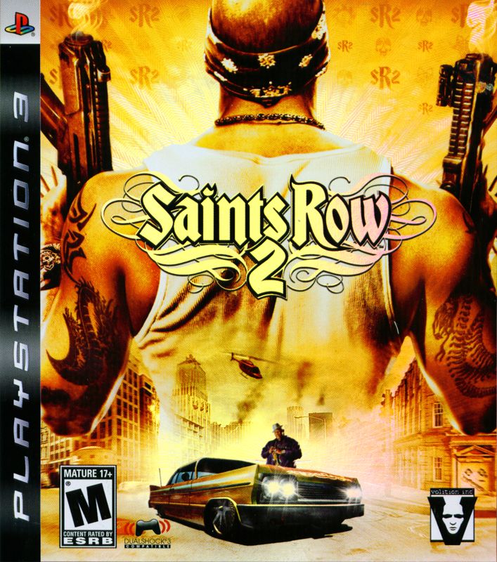 Saints Row 2 (2008) PlayStation 3 box cover art MobyGames