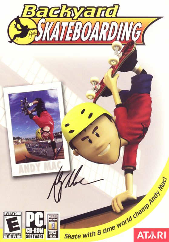 Backyard Skateboarding 2004 Windows Box Cover Art MobyGames