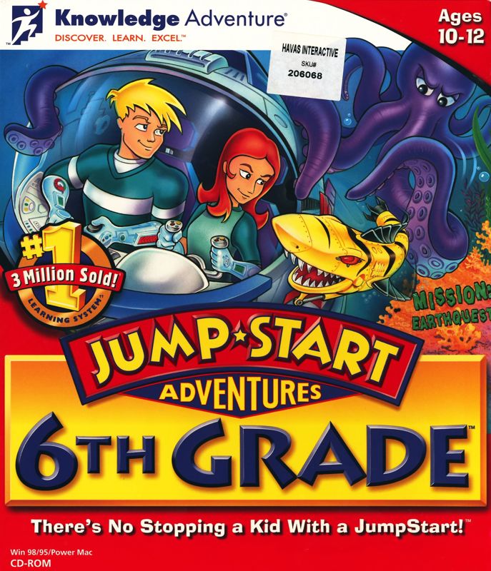 JumpStart Adventures: 6th Grade - Mission: Earthquest for Macintosh (1998) - MobyGames