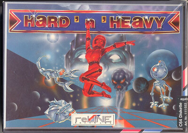 Das finale Cover für "Hard 'n' Heavy"