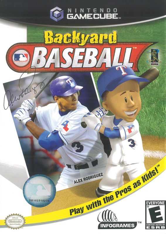 Backyard Baseball 2003 GameCube Box Cover Art MobyGames