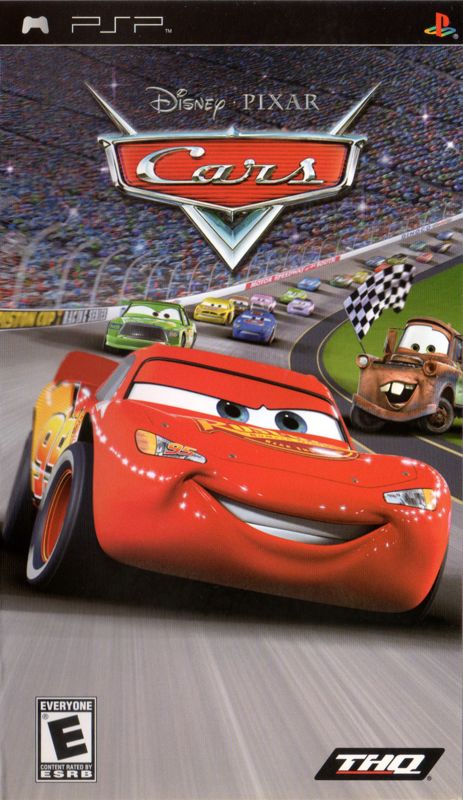 cars pixar disney psp film presents 2006 covers credits box mobygames person case