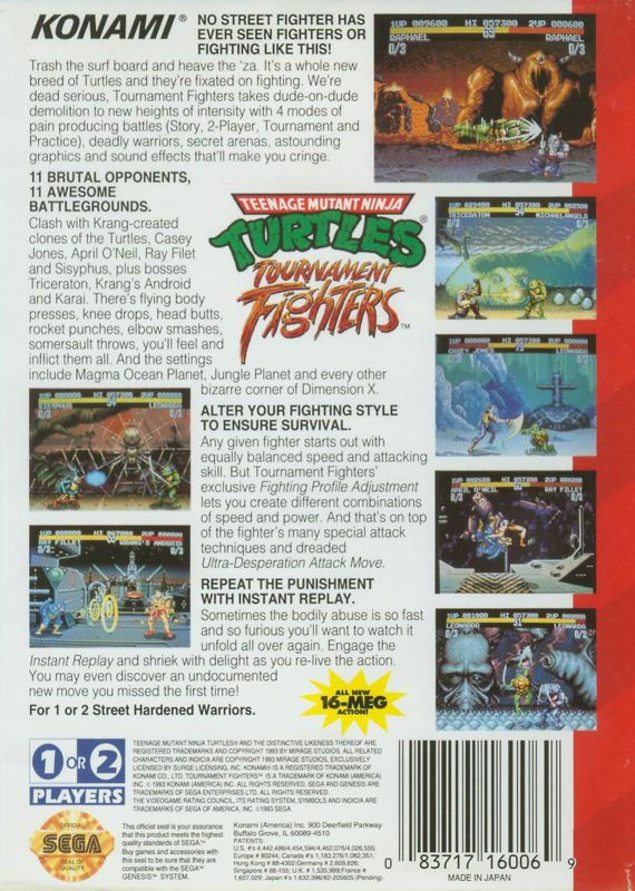 Teenage Mutant Ninja Turtles: Tournament Fighters - Wikipedia