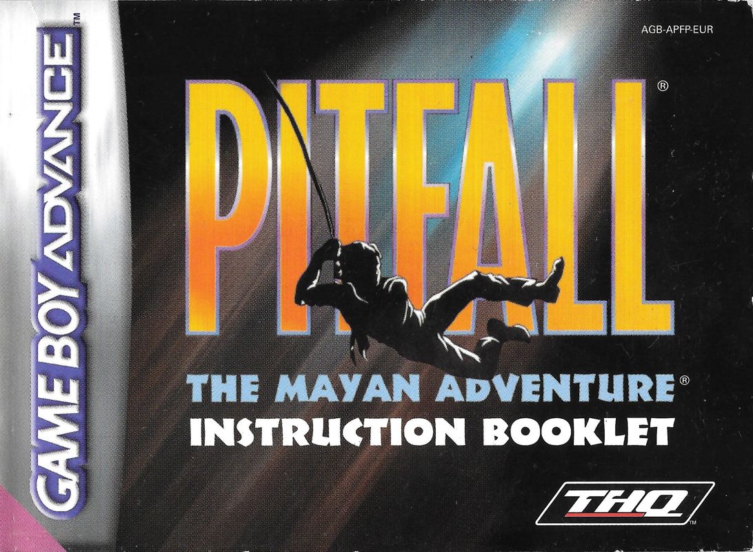Pitfall The Mayan Adventure (2001) Game Boy Advance box
