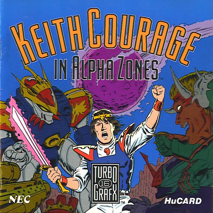 Keith Courage in Alpha Zones for TurboGrafx-16 (1988) - MobyGames
