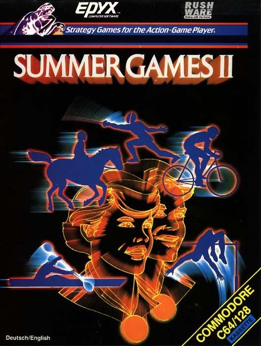 Summer Games II for Commodore 64 (1985) MobyGames