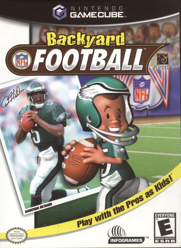 Backyard Football 2002 GameCube Box Cover Art MobyGames