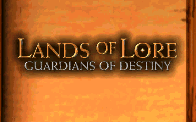 Lands of Lore: Guardians of Destiny Windows Main Title