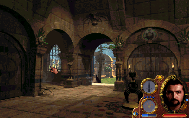 Lands of Lore: Guardians of Destiny Windows Monastery main hall
