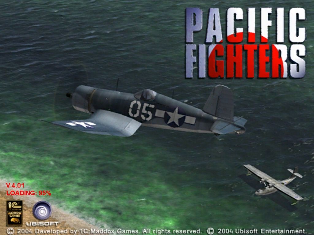 Pacific Fighters Windows Title screen