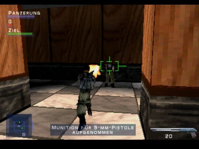 Syphon Filter PlayStation The shotgun is very effective at short distances
