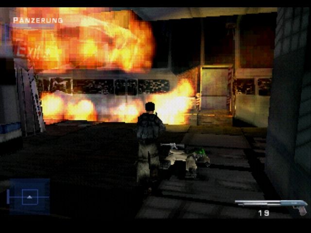 Syphon Filter PlayStation In the subway after a bomb exploded