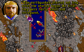 Ultima VII: Part Two - Serpent Isle DOS Seems Britannia is falling apart...