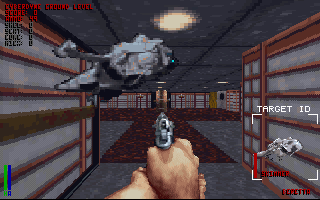 The Terminator: Rampage DOS so target machines, shoot them, and increase your score...