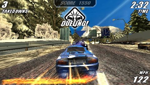 Burnout Legends PSP Road Rage Dueling!