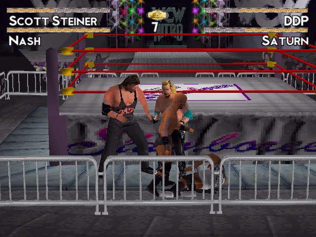 WCW Nitro Windows 3 on 1 is even worse