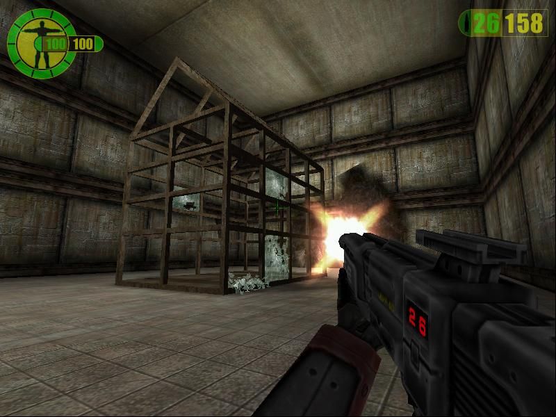 Red Faction Windows Some levels are solely to enjoy destructive power of your weapons, and glasses regenerate in time ;))
