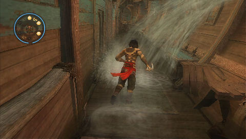 Prince of Persia: Revelations PSP The water is entering fast!