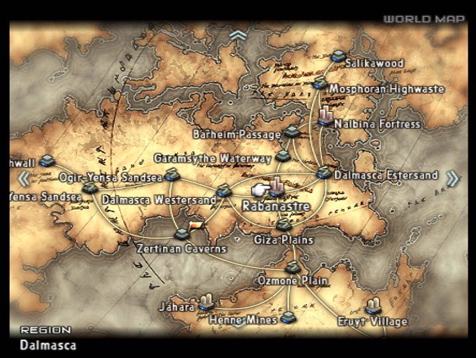 Final fantasy xii maps