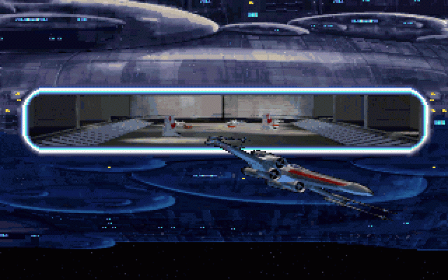 Star Wars Introduction. Star Wars: X-Wing DOS Leaving