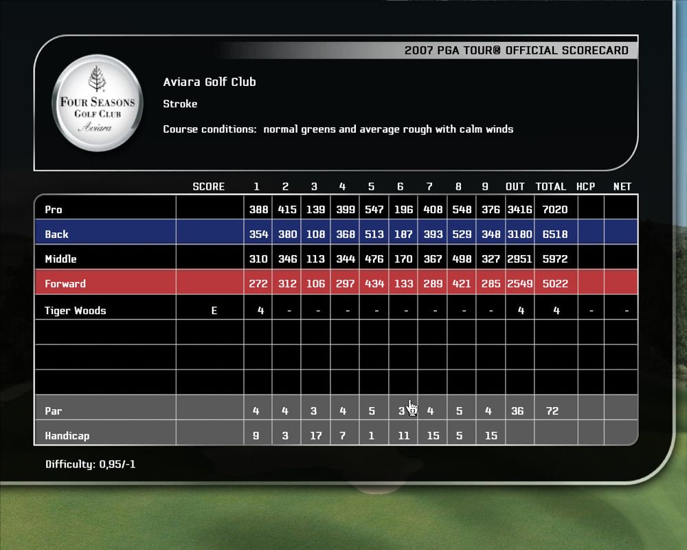 Tiger Woods PGA Tour 07 Screenshots for Windows - MobyGames