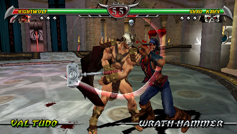 Mortal Kombat: Unchained PSP Shao Kahn's big-ass hammer. Good for all-round household mendings