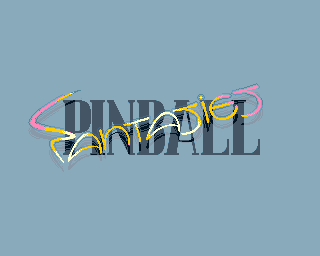 Pinball Fantasies Amiga The Title.