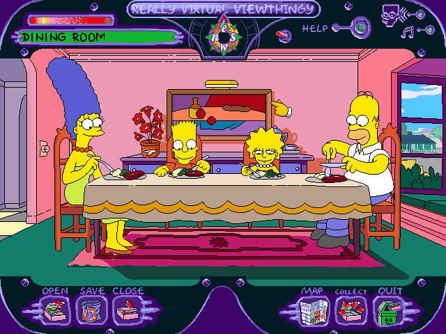 Virtual Springfield [1997 Video Game]