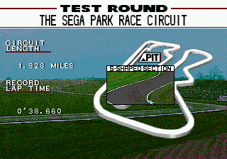 Formula One World Championship: Beyond the Limit SEGA CD An overview of the next circuit