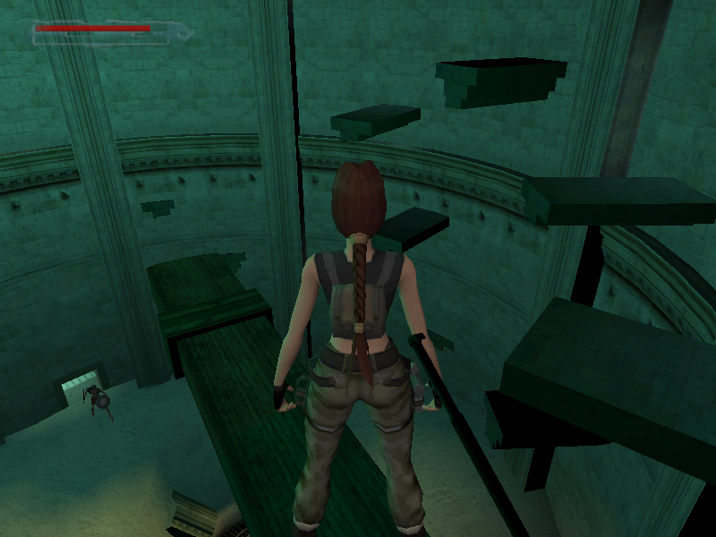 Lara Croft Tomb Raider: The Angel of Darkness Windows Careful jumping to and from platforms! Save..save..save