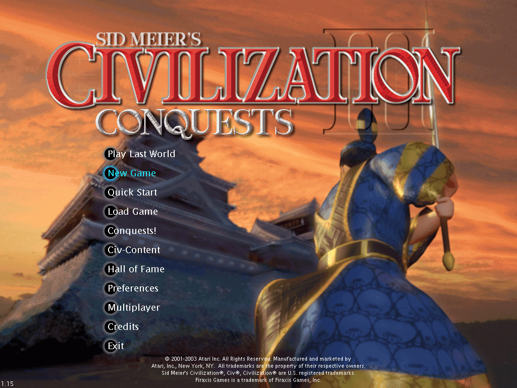civilization 3 cover