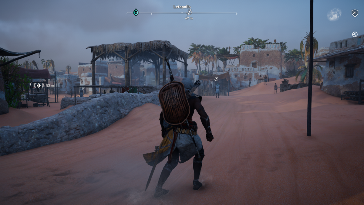 Assassin&#x27;s Creed: Origins Xbox One Walking through a town