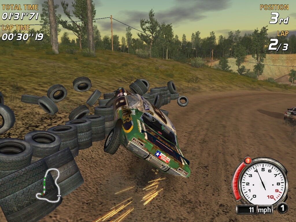 FlatOut Windows Collision with tires makes them bounce