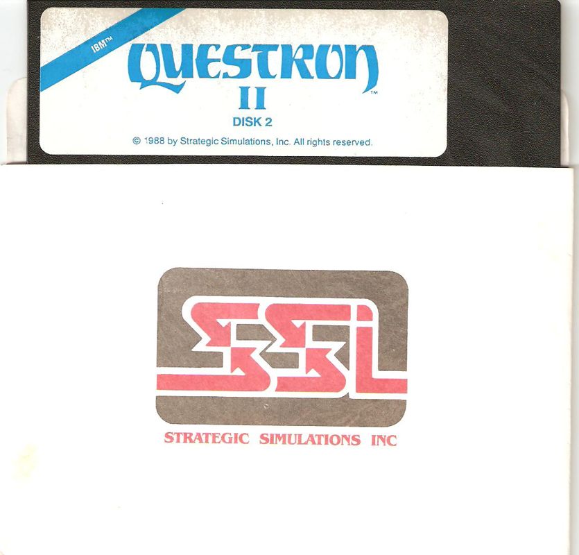 Questron II DOS Media 5.25&#x22; Disk 2