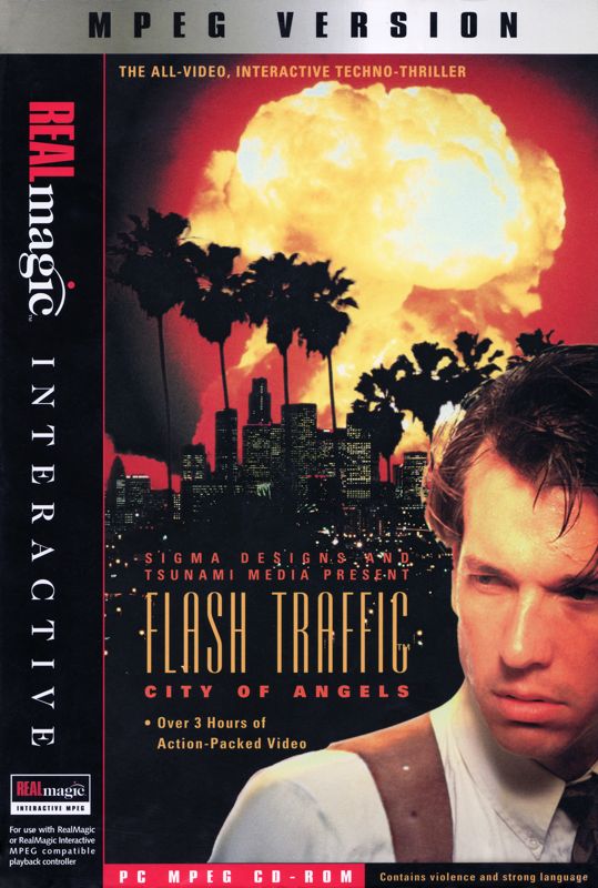 Flash Traffic:  City of Angels DOS Front Cover