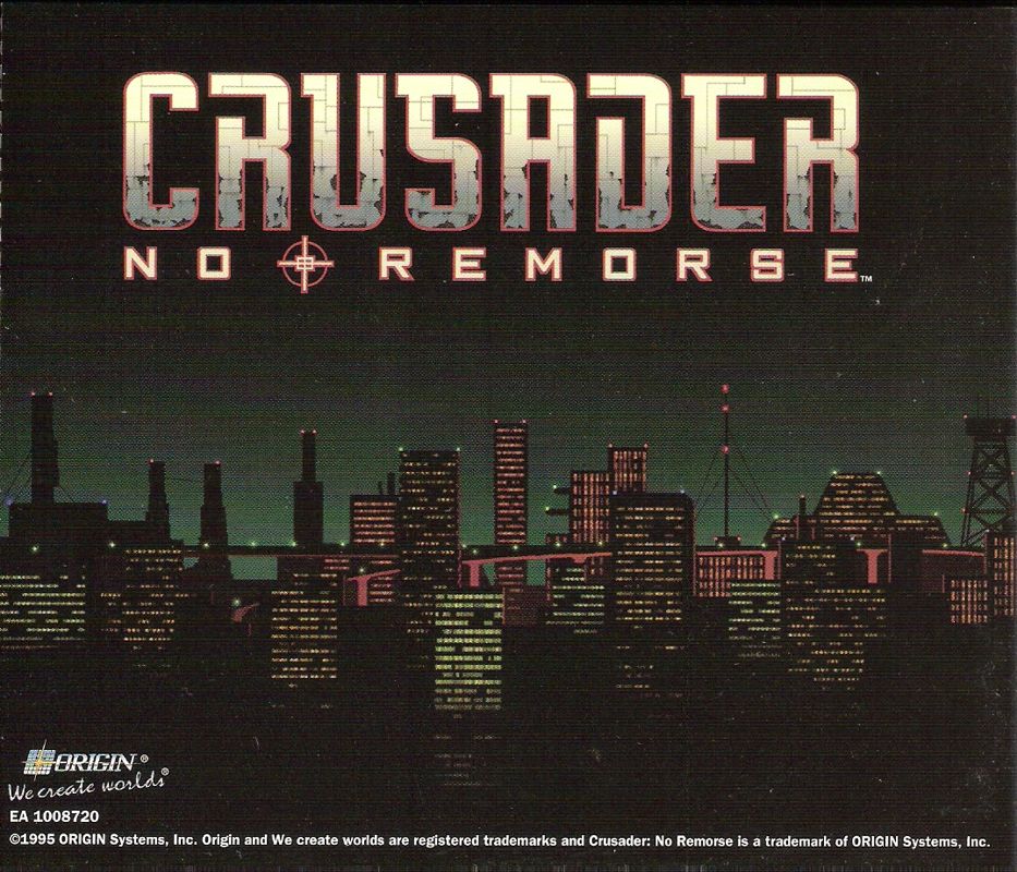 Crusader: No Remorse DOS Other Jewel Case - Back