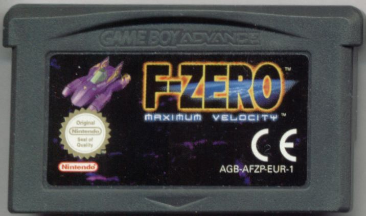 F Zero Maximum Velocity 01 Game Boy Advance Box Cover Art Mobygames