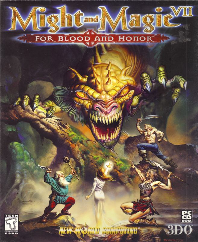 Might and Magic VII: For Blood and Honor Windows Front Cover