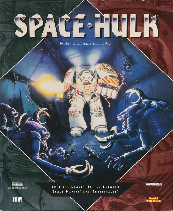 Space Hulk DOS Front Cover