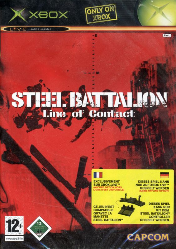 Steel Battalion: Line of Contact Xbox Front Cover