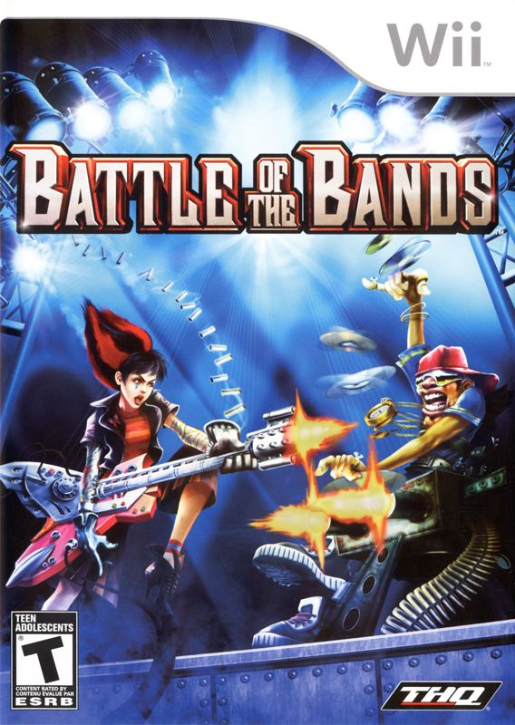 Battle of the Bands Wii Front Cover