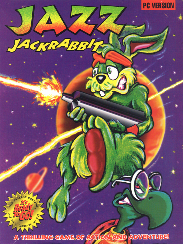 Jazz Jackrabbit DOS Front Cover