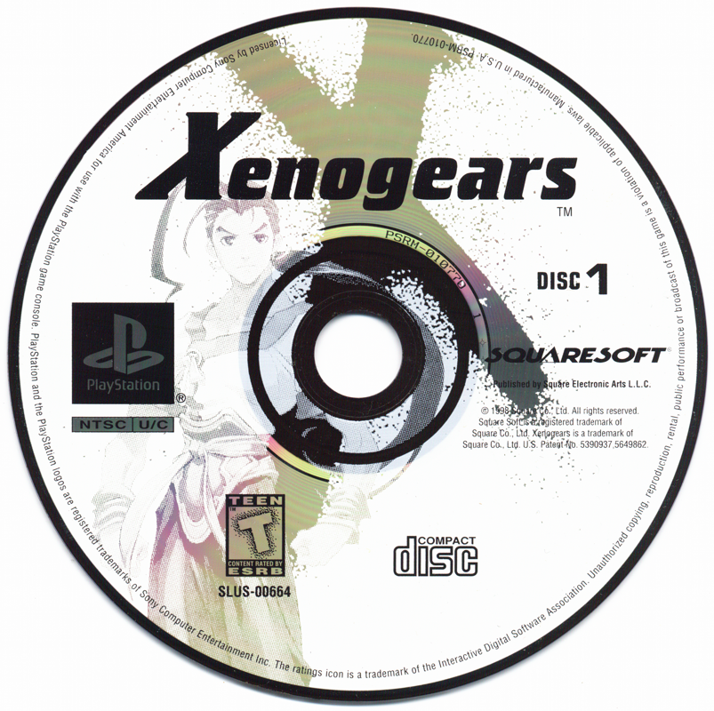 Xenogears Ps1 Cover