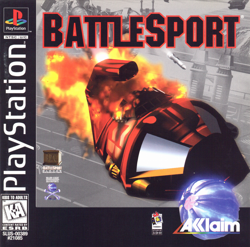 Battlesport PlayStation Front Cover