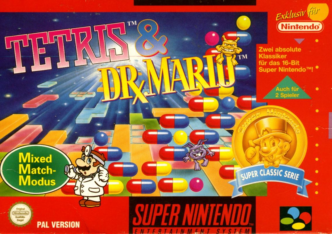 tetris and dr mario snes