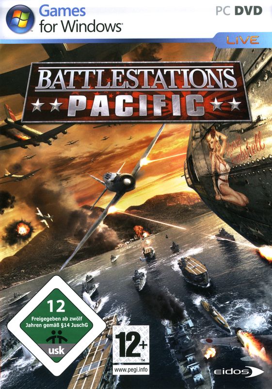 Battlestations Pacific 09 Box Cover Art Mobygames
