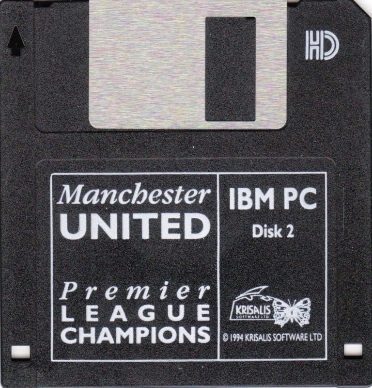 Manchester United Premier League Champions DOS Media Disk 2/2: Game (Disk 1: Install)