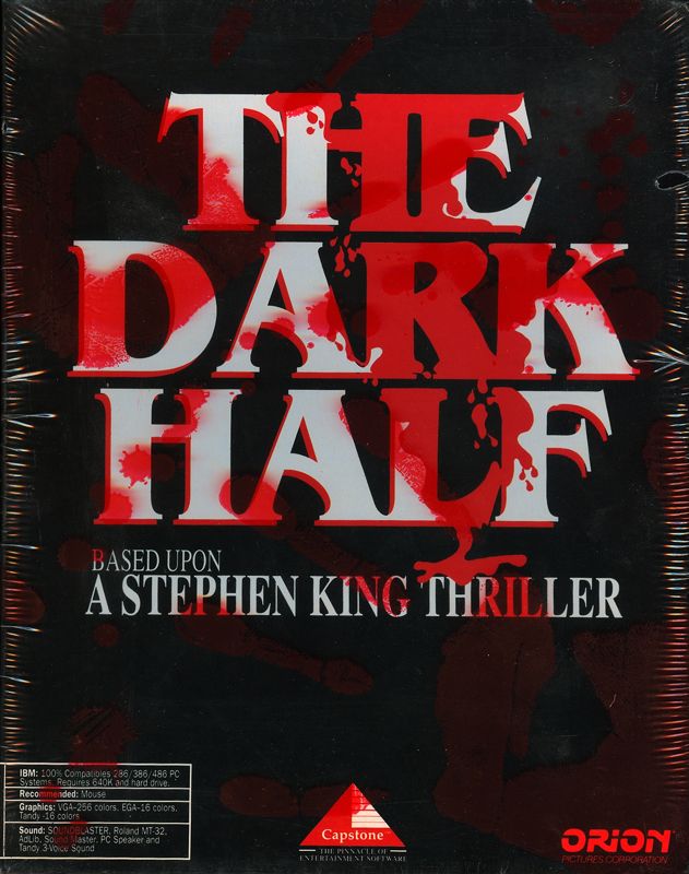 The Dark Half DOS Front Cover