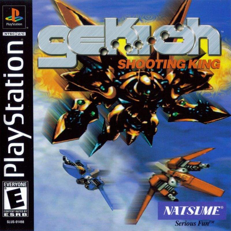Gekioh: Shooting King PlayStation Front Cover